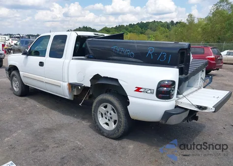 2005 Chevrolet Silverado 1500 Z71 from USA, damaged, VIN 1GCEK19B65Z292976